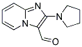 2-PYRROLIDIN-1-YLIMIDAZO[1,2-A]PYRIDINE-3-CARBALDEHYDE 结构式