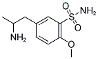 5-(2-AMINO PROPYL) 2-METHOXY BENZENE SULFONAMIDE 结构式