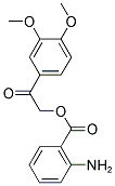 2-AMINO-BENZOIC ACID 2-(3,4-DIMETHOXY-PHENYL)-2-OXO-ETHYL ESTER 结构式