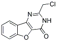 2-(CHLOROMETHYL)[1]BENZOFURO[3,2-D]PYRIMIDIN-4(3H)-ONE 结构式