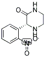 (R)-3-(2-Nitro-phenyl)-piperazin-2-one 结构式