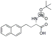 (S)-2-TERT-BUTOXYCARBONYLAMINO-4-NAPHTHALEN-2-YL-BUTYRIC ACID 结构式