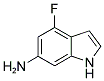 6-氨基-4-氟-吲哚 结构式