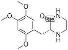 (R)-3-(2,4,5-TRIMETHOXY-BENZYL)-PIPERAZIN-2-ONE 结构式