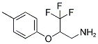 3,3,3-TRIFLUORO-2-P-TOLYLOXY-PROPYLAMINE 结构式