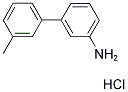 3'-METHYL-BIPHENYL-3-YLAMINE HYDROCHLORIDE 结构式