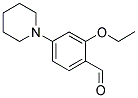 2-乙氧基-4-(哌啶-1-基)苯甲醛 结构式