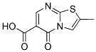 2-METHYL-5-OXO-5H-THIAZOLO[3,2-A]PYRIMIDINE-6-CARBOXYLIC ACID 结构式