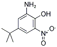 2-氨基-6-硝基对叔丁基苯酚 结构式