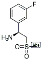 (S)-1-(3-FLUOROPHENYL)-2-(METHYLSULFONYL)ETHANAMINE 结构式