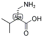 (R)-2-AMINOMETHYL-3-METHYL-BUTYRIC ACID 结构式