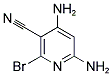 4,6-DIAMINO-2-BROMONICOTINONITRILE 结构式