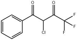 2-氯-4,4,4-三氟-1-苯基丁烷-1,3-二酮 结构式