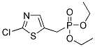 DIETHYL-2-CHLOROTHIAZOLE-5-METHYLPHOSPHONATE 结构式