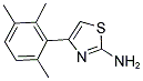 4-(2,3,6-TRIMETHYL-PHENYL)-THIAZOL-2-YLAMINE 结构式