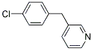3-(4-CHLORO-BENZYL)-PYRIDINE 结构式