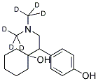 4-[2-[二(三氘甲基)氨基]-1-(1-羟基环己基)乙基]苯酚 结构式