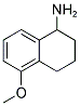 5-Methoxy-1,2,3,4-tetrahydro-naphthalen-1-ylamine 结构式