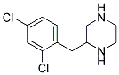 2-(2,4-DICHLORO-BENZYL)-PIPERAZINE 结构式