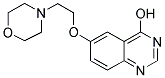 6-(2-MORPHOLIN-4-YL-ETHOXY)-QUINAZOLIN-4-OL 结构式