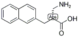 (R)-2-AMINOMETHYL-3-NAPHTHALEN-2-YL-PROPIONIC ACID 结构式