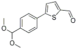 5-(4-DIMETHOXYMETHYL-PHENYL)-THIOPHENE-2-CARBALDEHYDE 结构式