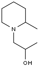 1-(2-METHYL-PIPERIDIN-1-YL)-PROPAN-2-OL 结构式