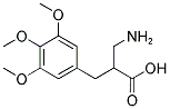2-Aminomethyl-3-(3,4,5-trimethoxy-phenyl)-propionic acid 结构式