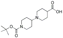 [1,4']BIPIPERIDINYL-4,1'-DICARBOXYLIC ACID 1'-TERT-BUTYL ESTER 结构式