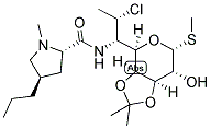 3,4-缩酮化克林霉素 结构式
