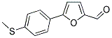 5-[4-(METHYLSULFANYL)PHENYL]-2-FURALDEHYDE 结构式