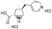 (R)-GAMMA-(4-PYRIDINYLMETHYL)-L-PROLINE-2HCL 结构式