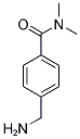 4-(AMINOMETHYL)-N,N-DIMETHYLBENZAMIDE 结构式