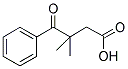3,3-Dimethyl-4-oxo-4-phenylbutyric acid 结构式