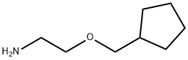 2-(环戊基甲氧基)乙-1-胺 结构式