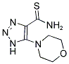 5-MORPHOLIN-4-YL-1H-1,2,3-TRIAZOLE-4-CARBOTHIOAMIDE 结构式