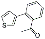 1-(2-THIOPHEN-3-YL-PHENYL)-ETHANONE 结构式