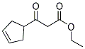 ETHYL 3-(CYCLOPENT-3-ENYL)-3-OXOPROPANOATE 结构式