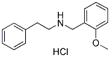 (2-METHOXY-BENZYL)-PHENETHYL-AMINEHYDROCHLORIDE 结构式