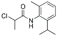 2-CHLORO-N-(2-ISOPROPYL-6-METHYLPHENYL)PROPANAMIDE 结构式