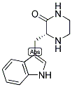 (R)-3-(1H-INDOL-3-YLMETHYL)-PIPERAZIN-2-ONE 结构式