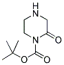 2-OXO-PIPERAZINE-1-CARBOXYLIC ACID TERT-BUTYL ESTER 结构式