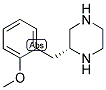 (R)-2-(2-METHOXY-BENZYL)-PIPERAZINE 结构式