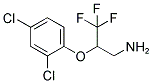 2-(2,4-DICHLORO-PHENOXY)-3,3,3-TRIFLUORO-PROPYLAMINE 结构式