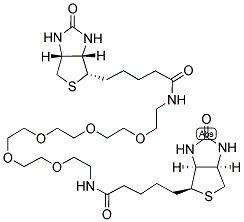 1,17-BISBIOTINYLAMINO-3,6,9,12,15-PENTAOXAHEPTADECANE 结构式