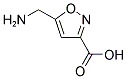 5-(AMINOMETHYL)ISOXAZOLE-3-CARBOXYLIC ACID 结构式