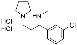 2-(3-氯苯基)-4-(吡咯烷-1-基)丁-1-胺盐酸盐 结构式