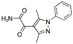 2-(3,5-DIMETHYL-1-PHENYL-1H-PYRAZOL-4-YL)-2-OXOACETAMIDE 结构式
