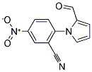 2-(2-FORMYL-1H-PYRROL-1-YL)-5-NITROBENZONITRILE 结构式