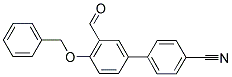 4'-(BENZYLOXY)-3'-FORMYL[1,1'-BIPHENYL]-4-CARBONITRILE 结构式